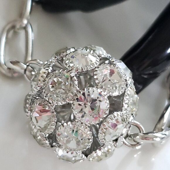 New! Zara's Night Out Glamorous Chain Link Choker Necklace - Picture 10 of 12